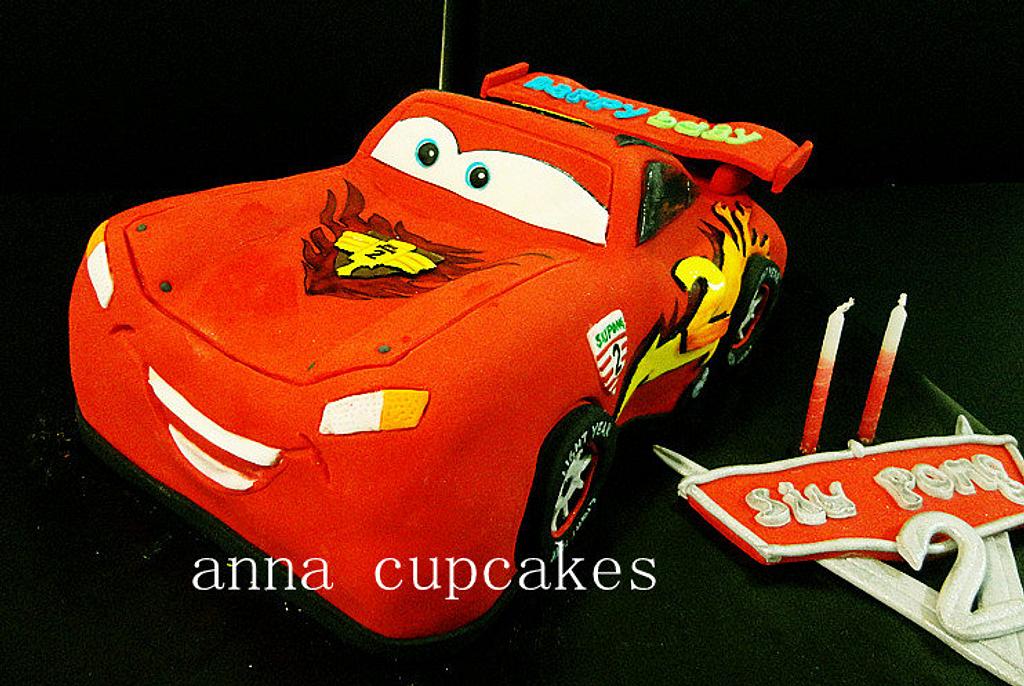 cars 2 mcqueen - Cake by annacupcakes - CakesDecor