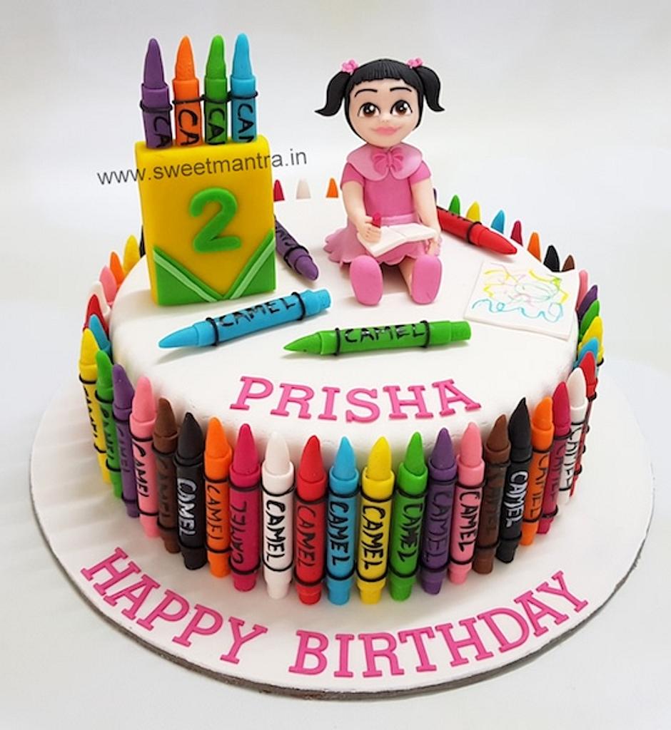 PRISHA IVORY BIRTHDAY CAKE - Rashmi's Bakery
