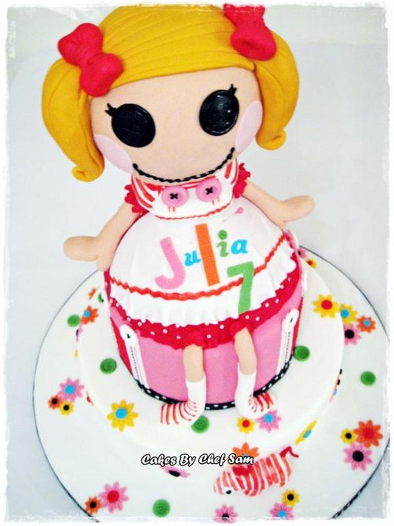 Lalaloopsy Doll Cake Cake By Chefsam Cakesdecor