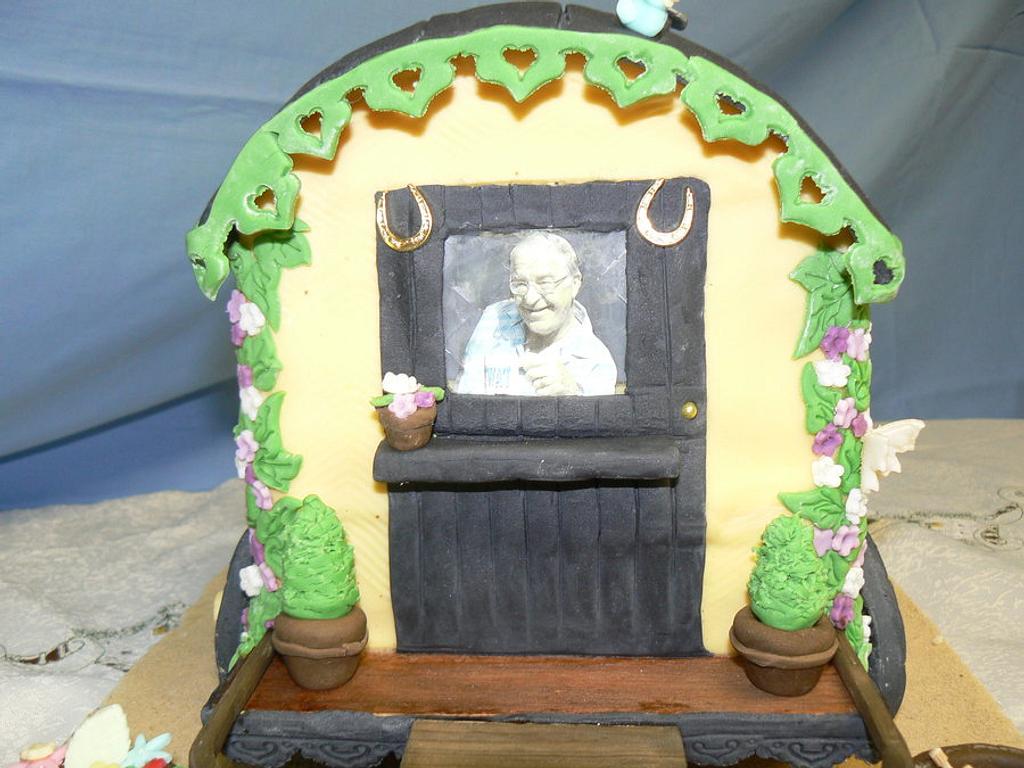 Gypsy Caravan Cake Cake by Anita's Cakes CakesDecor