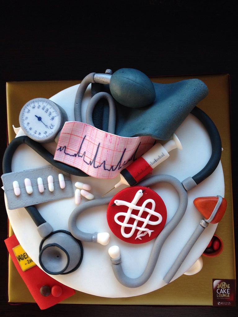 Celebration cake for medical doctors - Cake by Cake - CakesDecor