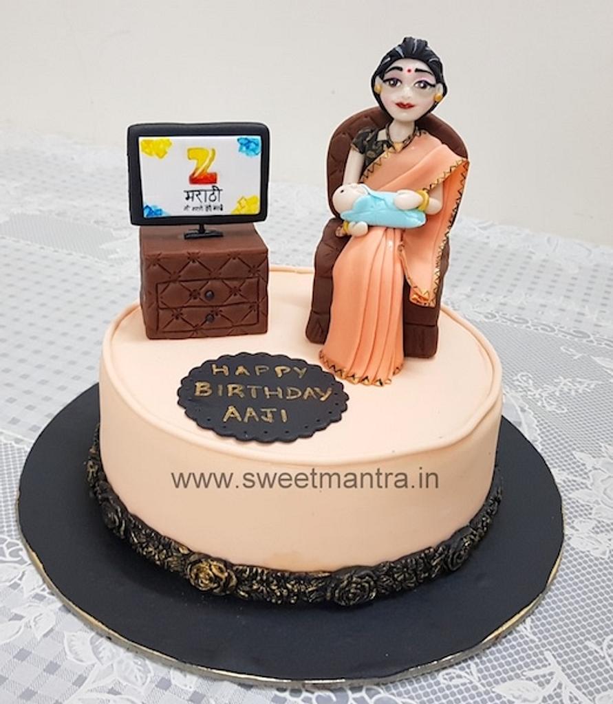 Grandma - Decorated Cake by Urvi Zaveri - CakesDecor