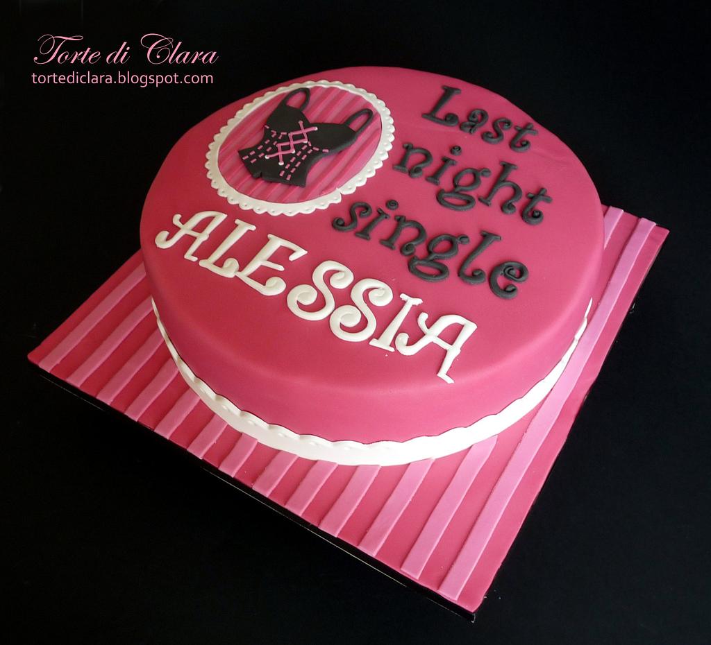 Lingerie Bachelorette Cake - CakeCentral.com