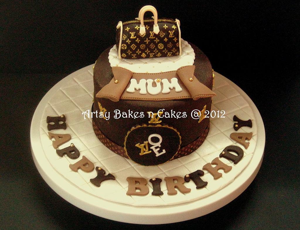 Louis Vuitton Cake - Decorated Cake by House of Cakes - CakesDecor