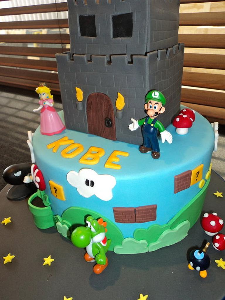 Mario & Luigi Castle - Cake by Design A Cakes & Cupcakes - CakesDecor