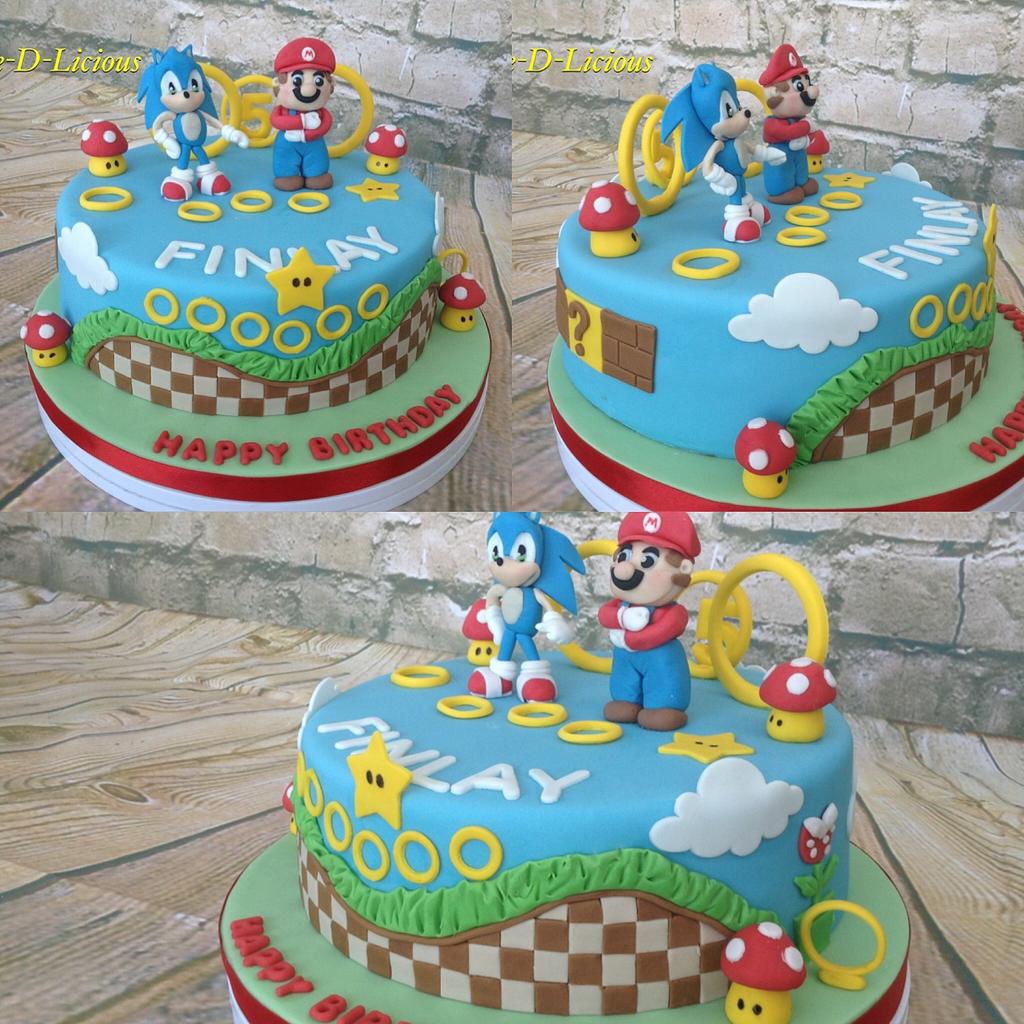 Gum shallow suitcase mario and sonic birthday decorations The alps