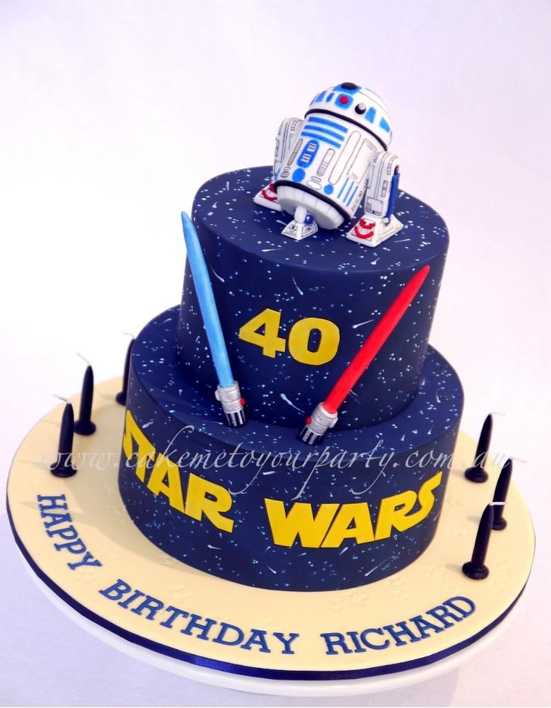 Star Wars R2D2 Cake
