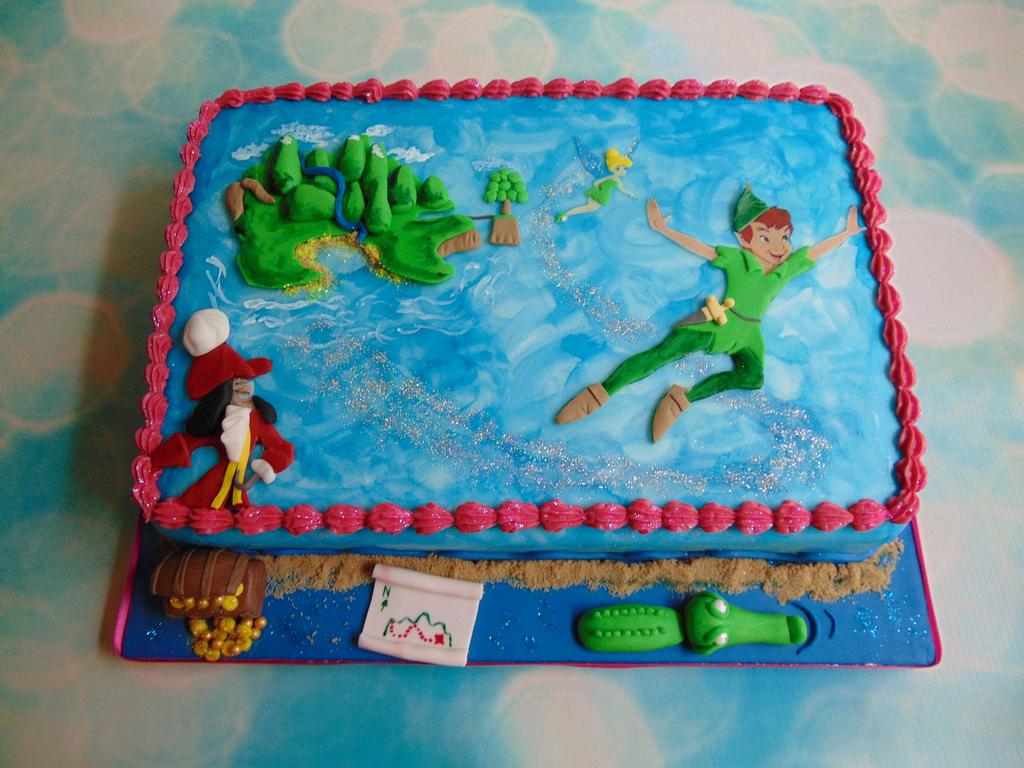 Peter Pan Birthday Cake Ideas Images (Pictures) | Peter pan cakes, Peter pan  party, Onederland birthday party