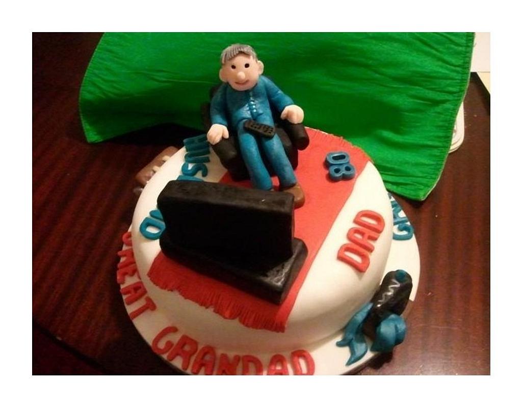 Lazy Dad Cake | Funny Birthday Cakes for Dad | Gurgaon Bakers
