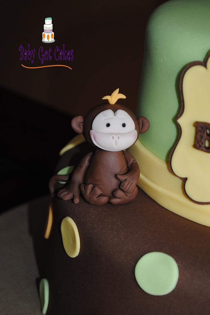 Jungle Animals Baby Shower - Cake by Baby Got Cakes - CakesDecor