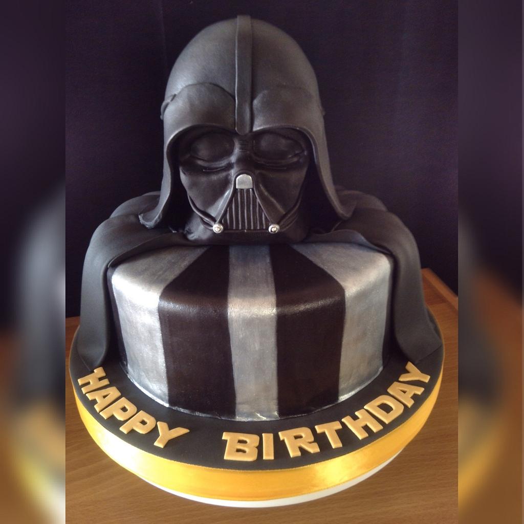 Darth Vader Star Wars Cake Cake By Cherry Cakesdecor