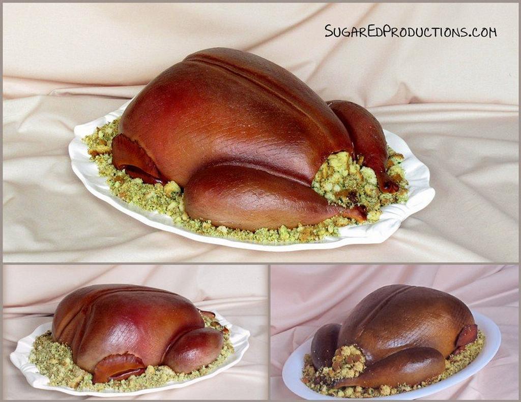 Roast Turkey Cake Video Preview 