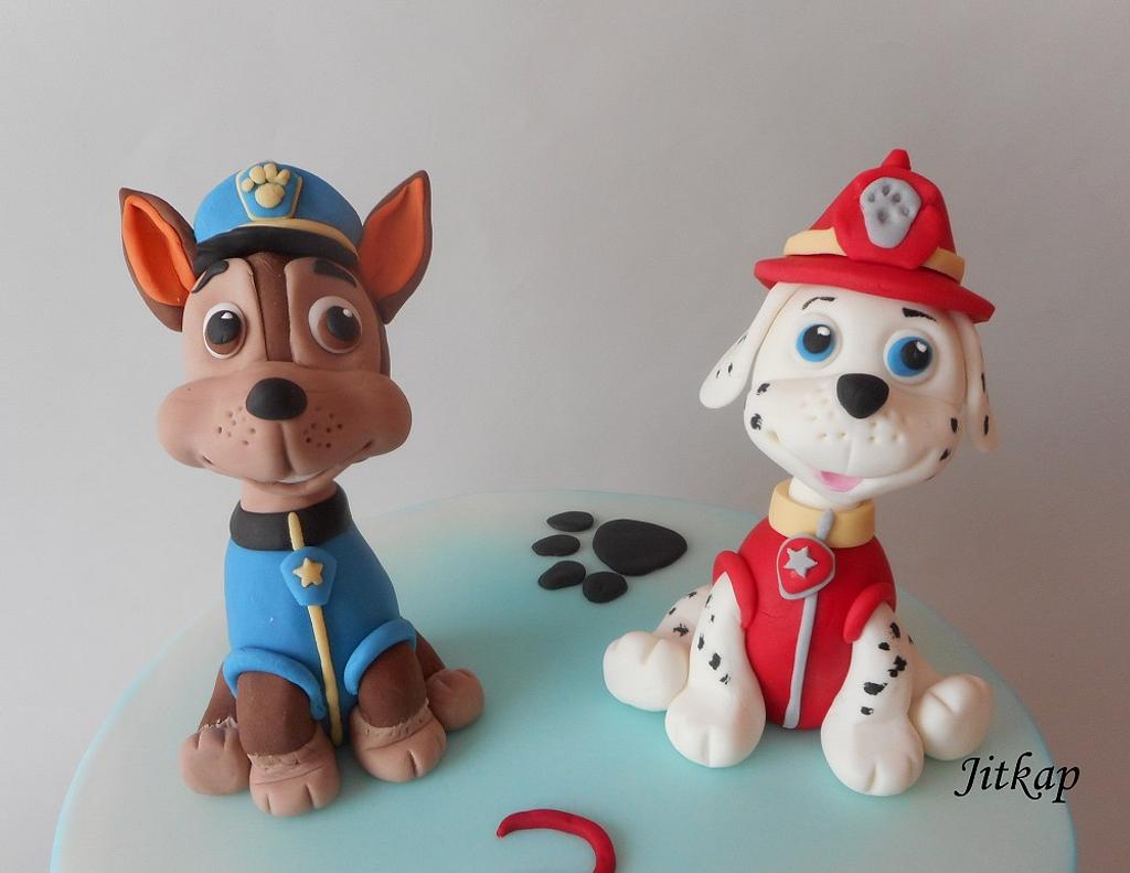 Paw patrol cake - Cake by Jitkap - CakesDecor