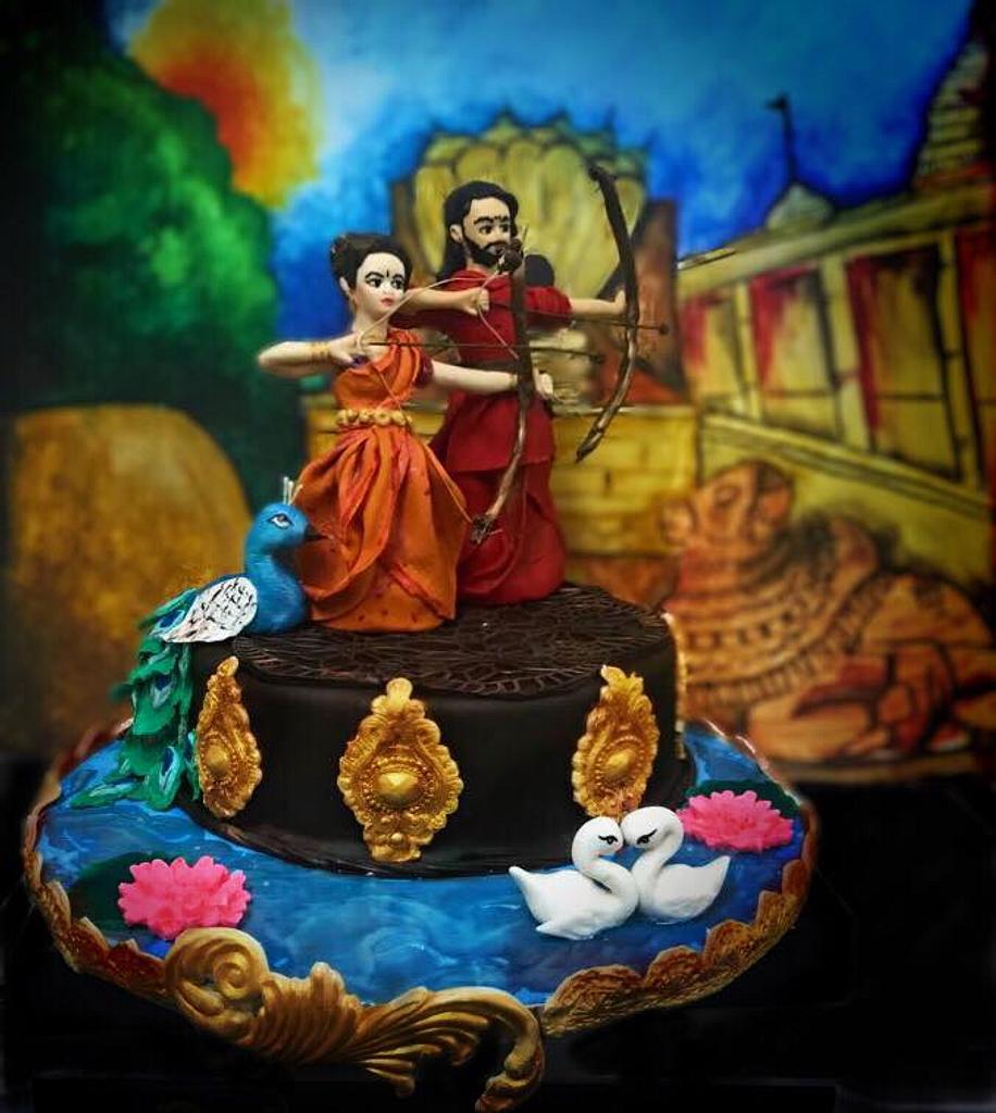 bahubalithemecake Bahubali... - In Love with Icing Cake | Facebook