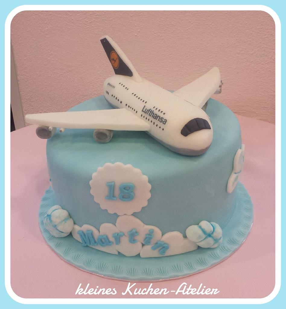 Lufthansa A380 Cake By Kuchenatelier Cakesdecor