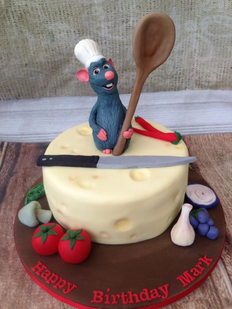 Ratatouille Cake Cake By Silversparkle Cakesdecor