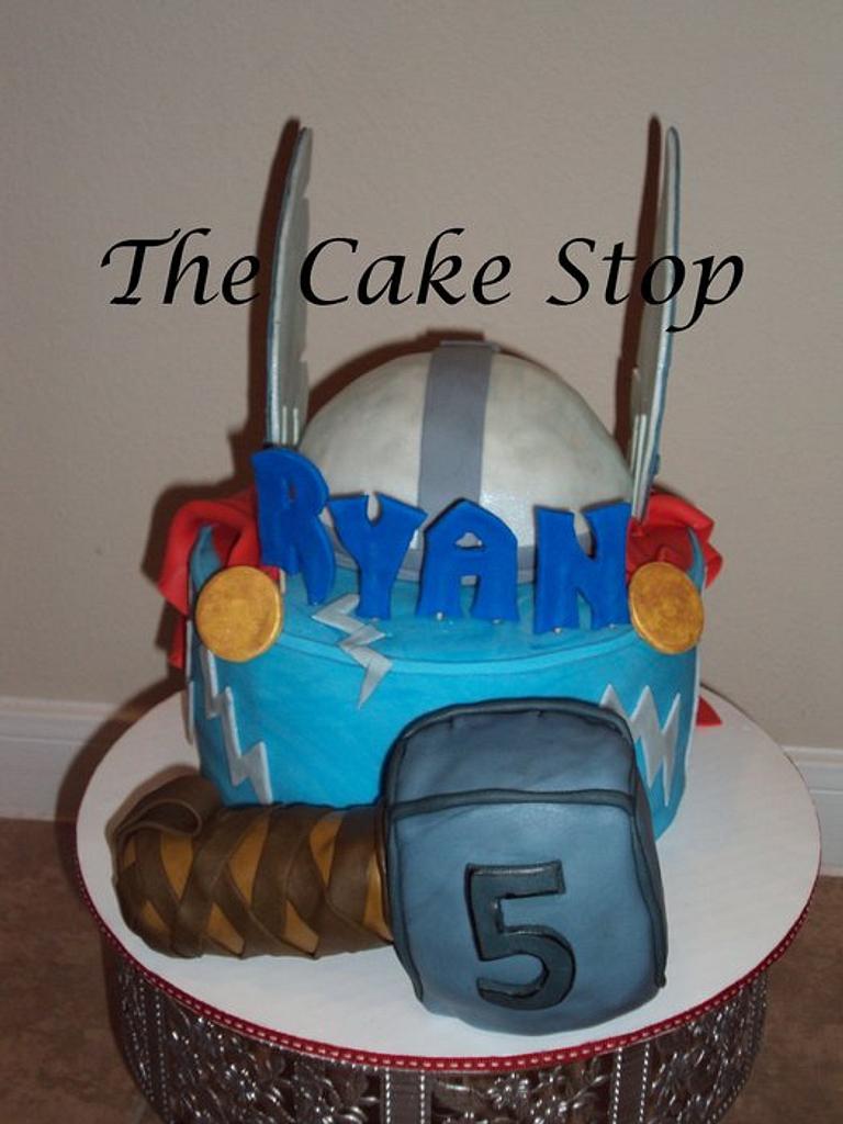 Thor cake - Decorated Cake by Skmaestas - CakesDecor