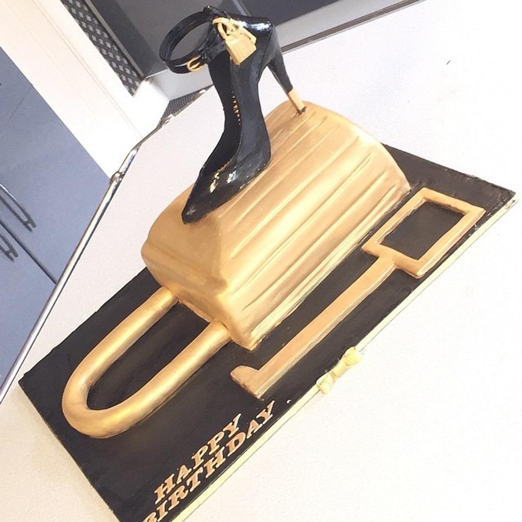 Tom Ford Shoe Cake - Decorated Cake by Bake Envy - CakesDecor