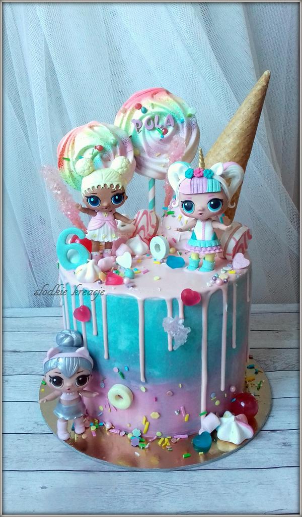 lol surprise dolls cake