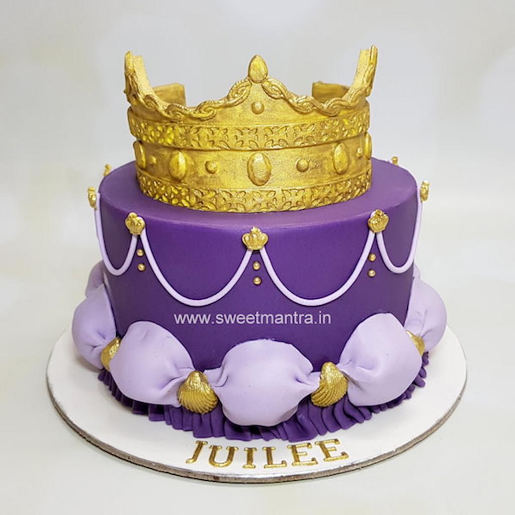 Majestic Crown Cake | Eat Cake Today | Birthday Cake Delivery Penang