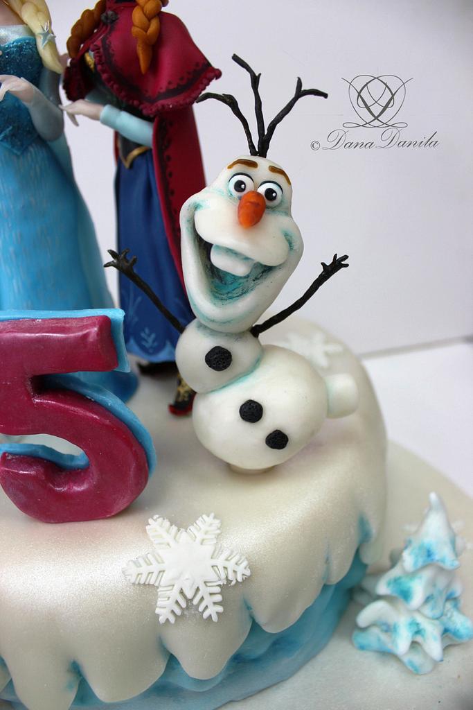 Fozen cake... - Cake by Dana Danila - CakesDecor