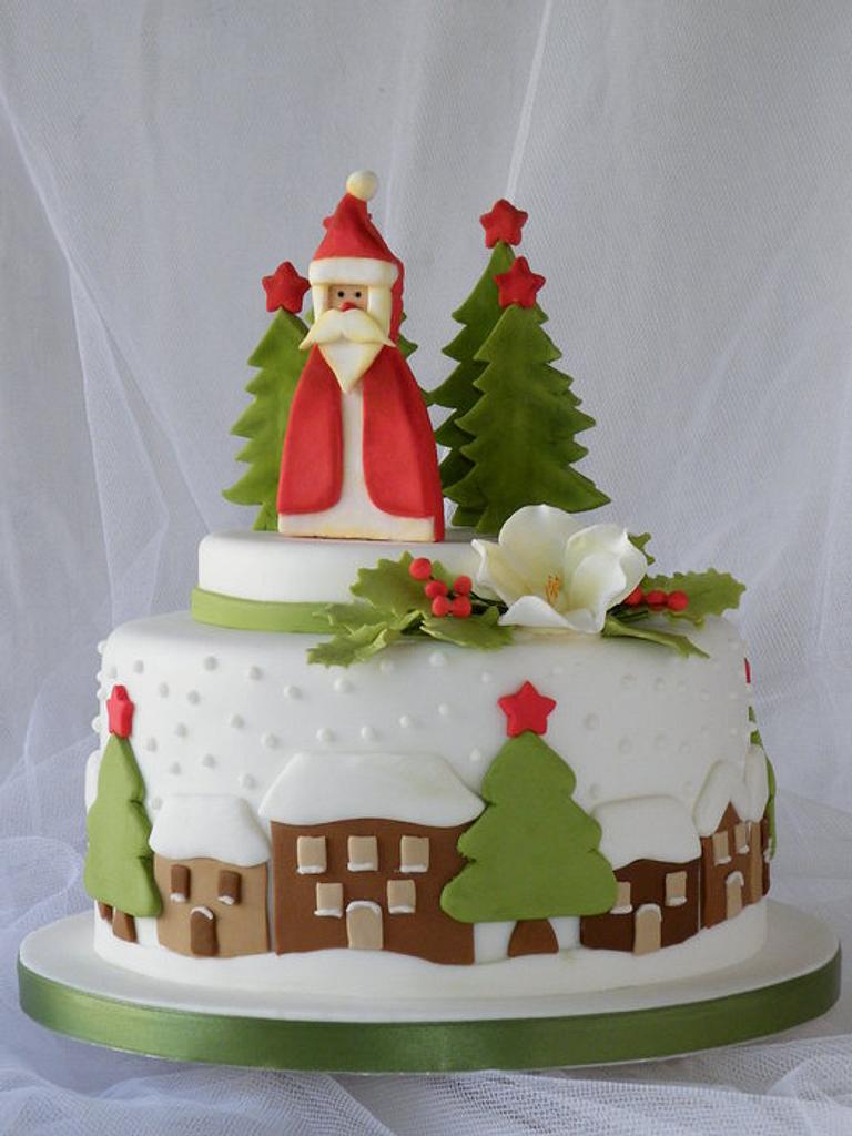 Santa Claus comes to town - Cake by CakeHeaven by Marlene - CakesDecor