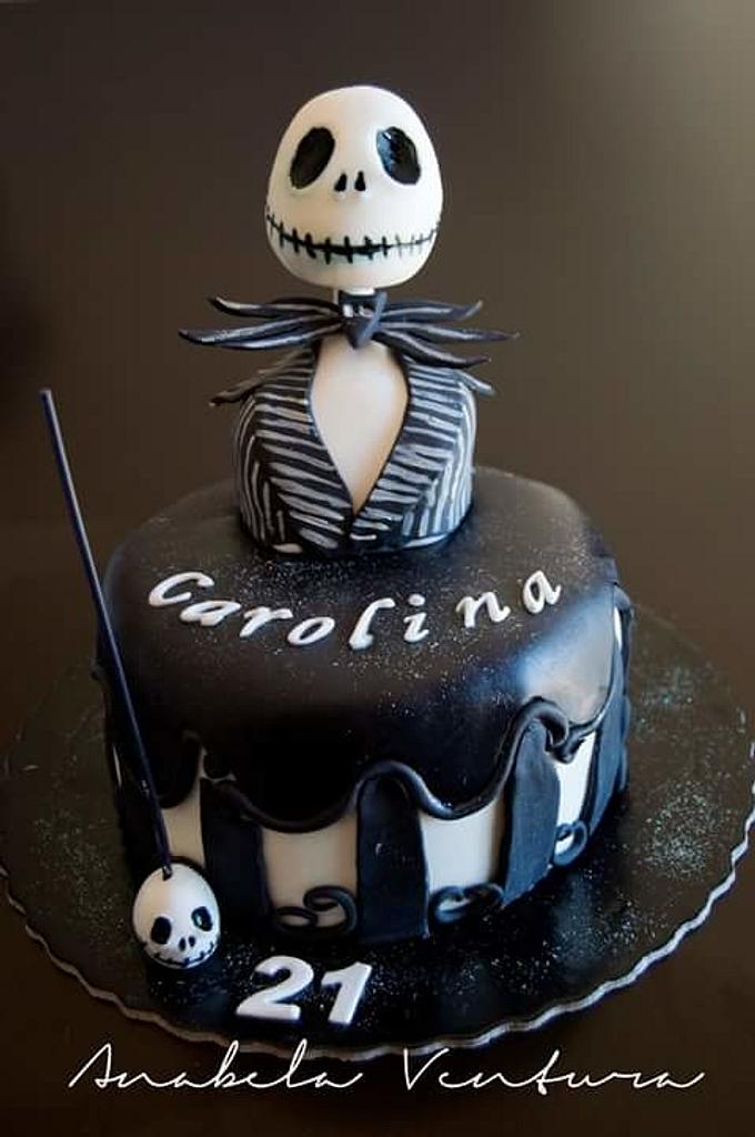Jack Skellington Cake by AnabelaVentura CakesDecor