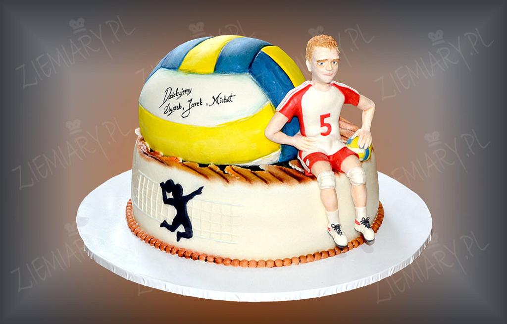 KupKeeks - A birthday cake fit for a Volleyball player!! 🏐 | Facebook
