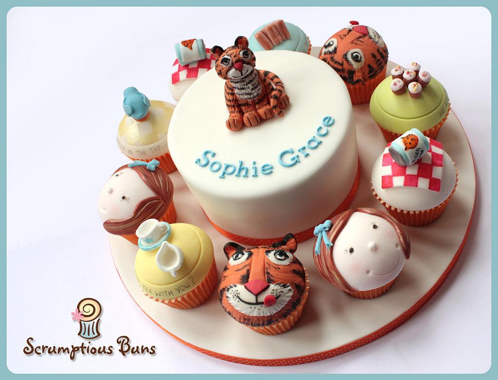 Big Cake Little Cakes The Tiger That Came To Tea Cake Big Cake Little Cakes The Tiger That Came To Tea Cake