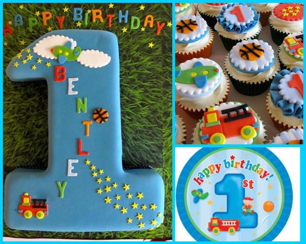 1 Number Shape Cake. 1st Birthday Cake for Babies. Noida & Gurgaon – Creme  Castle