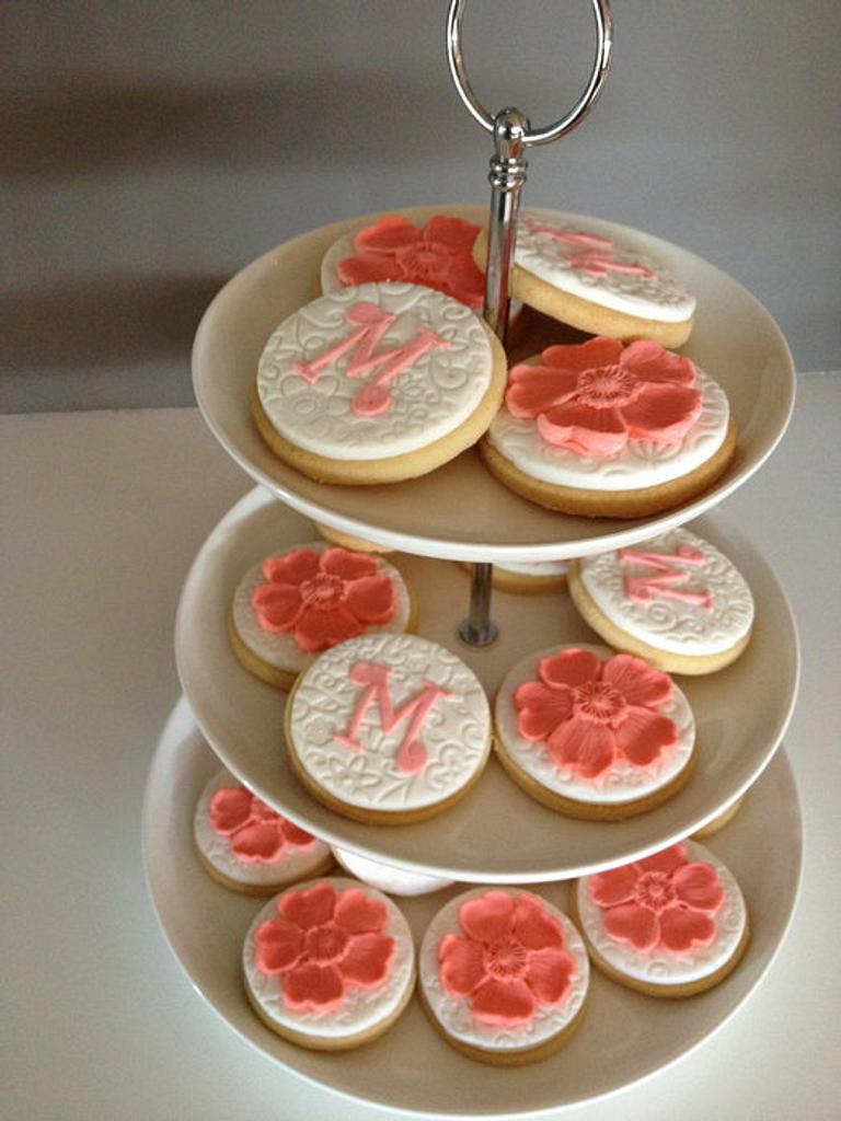 Miss Marie's 18th Birthday Cake & Cookies Cake by CakesDecor