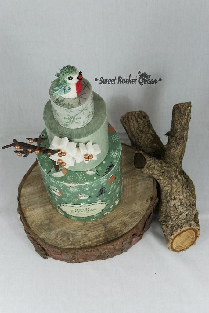 merry-christmas-bird-cake-cake-by-sweet-rocket-queen-cakesdecor