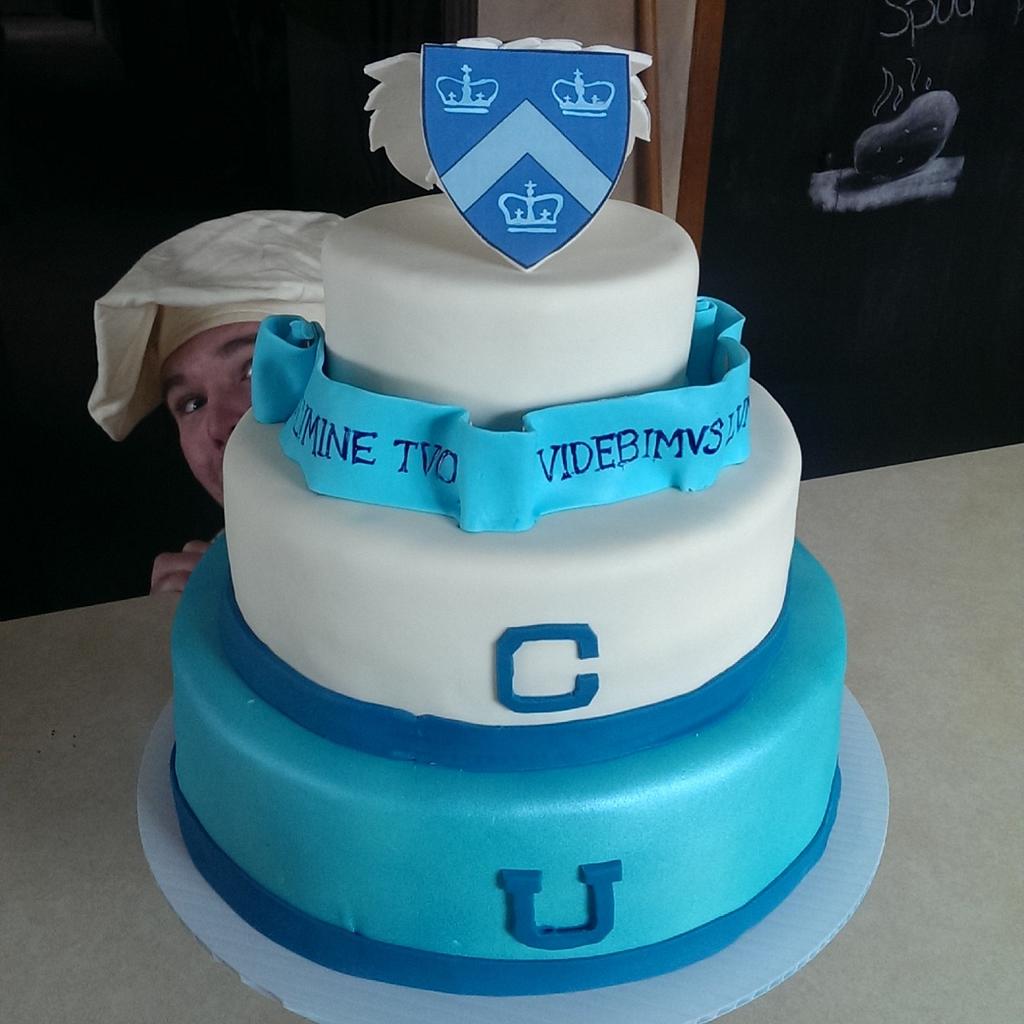 columbia university Cake by blazenbird49 CakesDecor