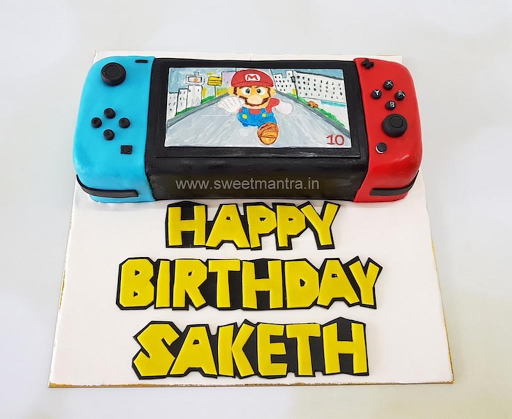 Nintendo Switch Cake Tutorial | Cake Decorating | Gaming Cake - YouTube