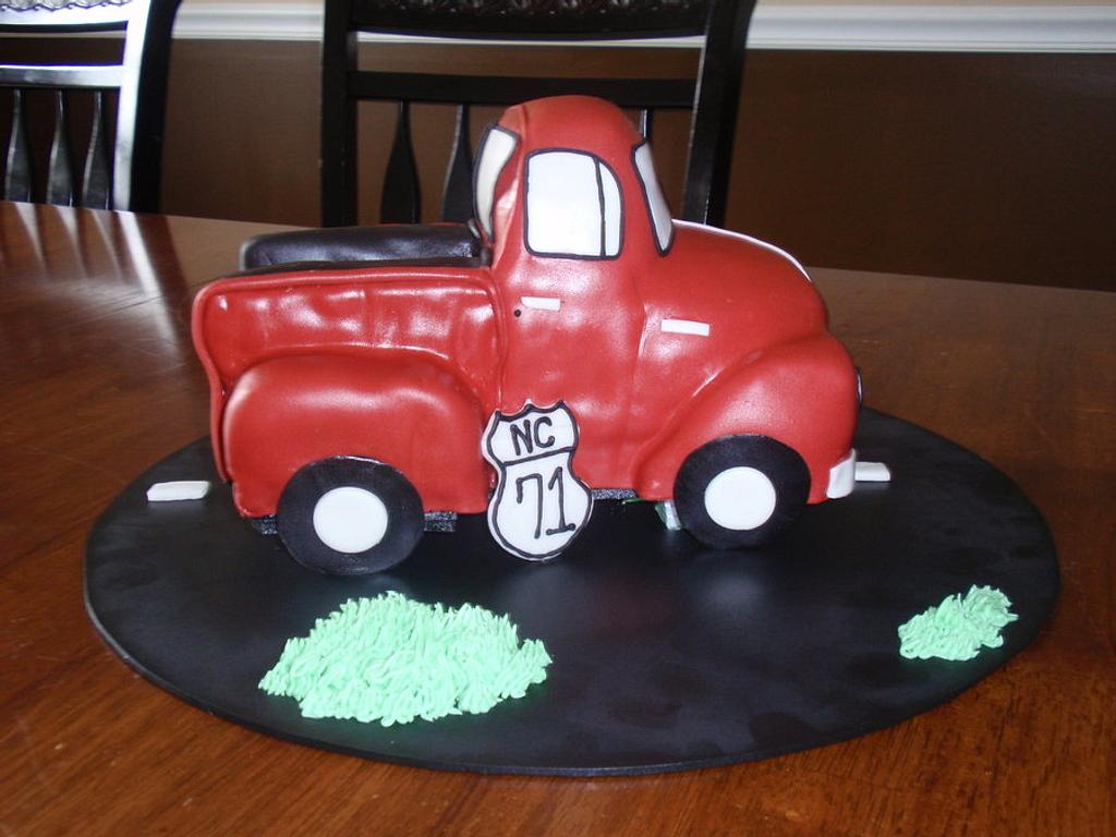 Ford Truck Cake - Cake by Dayna Robidoux - CakesDecor