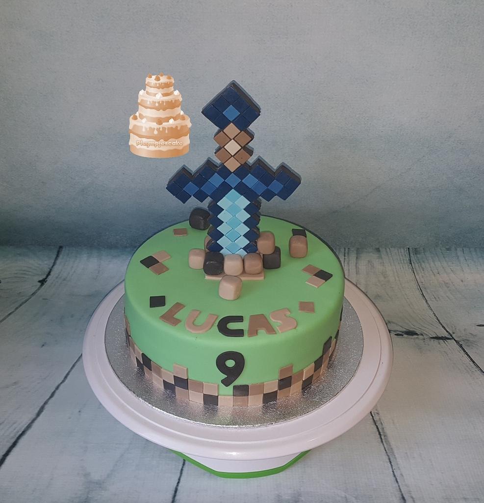 Minecraft Cake - Cake by Pluympjescake - CakesDecor