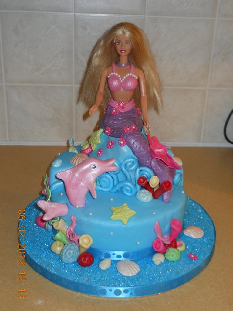 Paper & Cream: Barbie Mermaid Cake