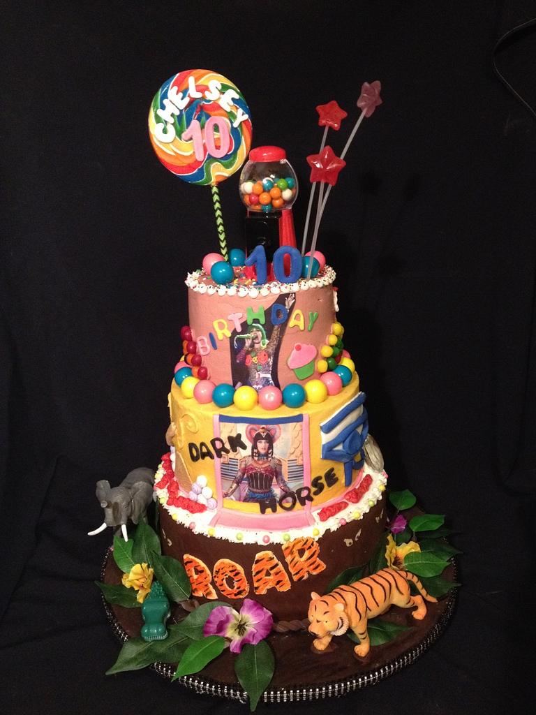Favorite Katy Perry Songs Cake - Decorated Cake by HOPE - CakesDecor