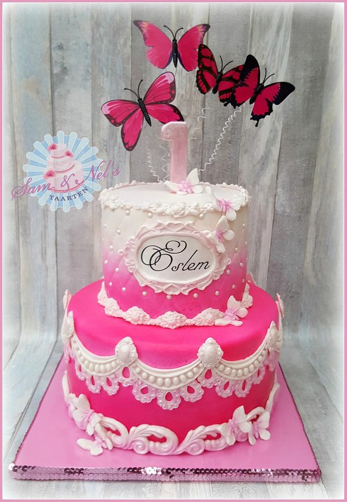 Pink butterflies cakes – NONSOLOPANNA