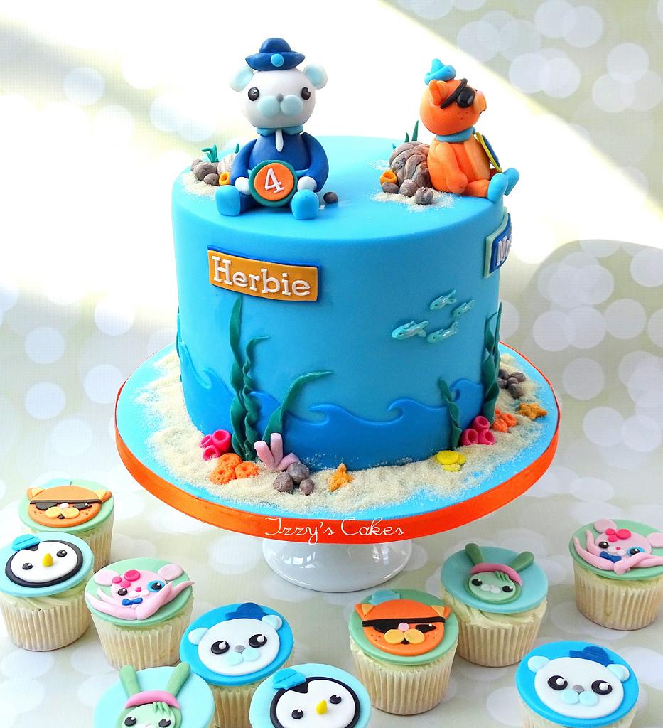Octonauts for two brothers - Decorated Cake by The - CakesDecor