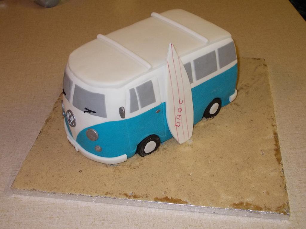 Campervan cake Cake by David Mason CakesDecor