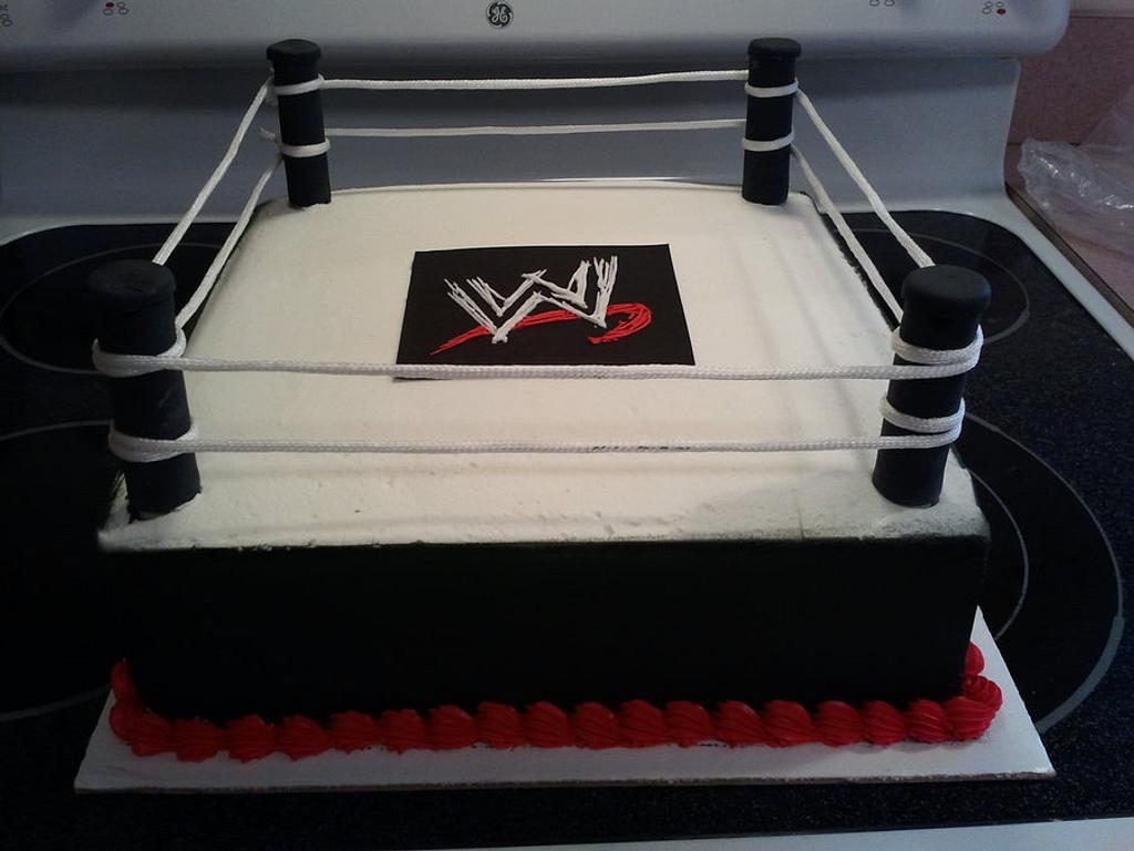 Wrestling Ring Birthday Cake – The Cake Guru