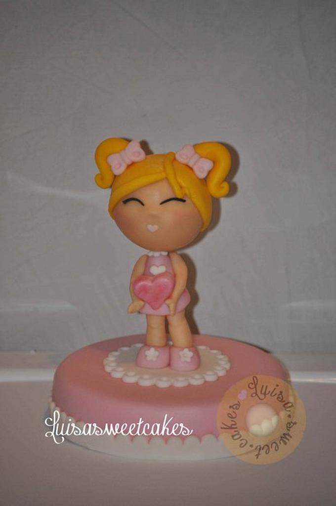 cake topper doll - Cake by luisasweetcakes - CakesDecor