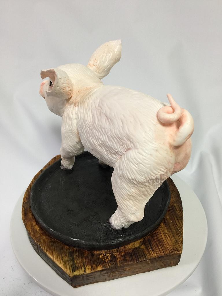 The mini-pig CAKE! - Cake by megumi suzuki - CakesDecor