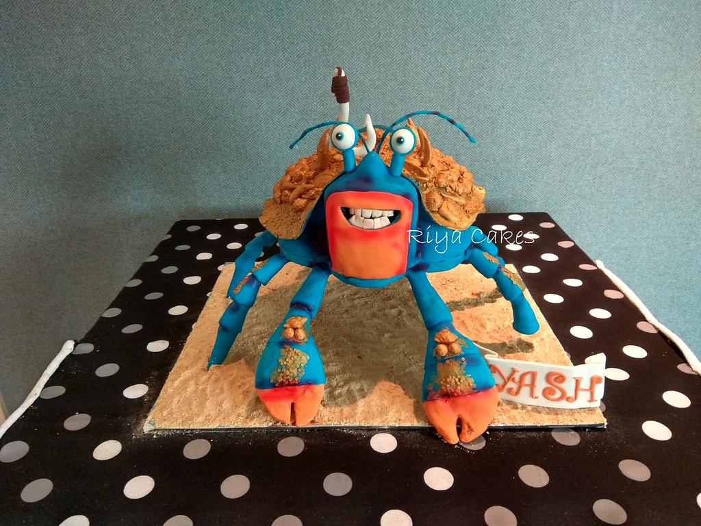 moana tamatoa cake