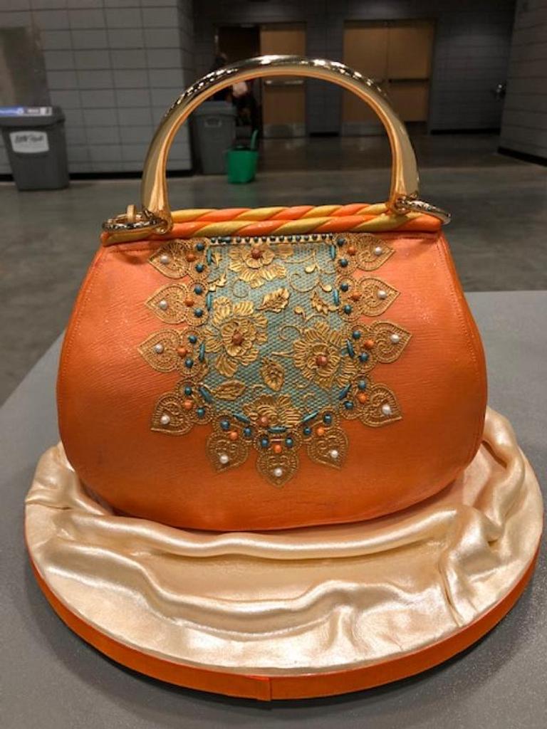 Purse cake Cake by Patricia M CakesDecor