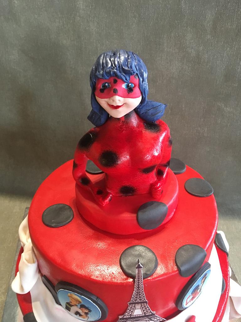 Cute & Classy Ladybug & Miraculous Cake – Douart-bakery