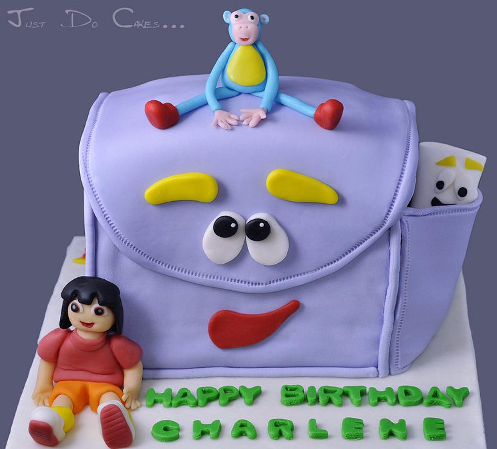 Dora Cake - Decorated Cake by Charina - CakesDecor