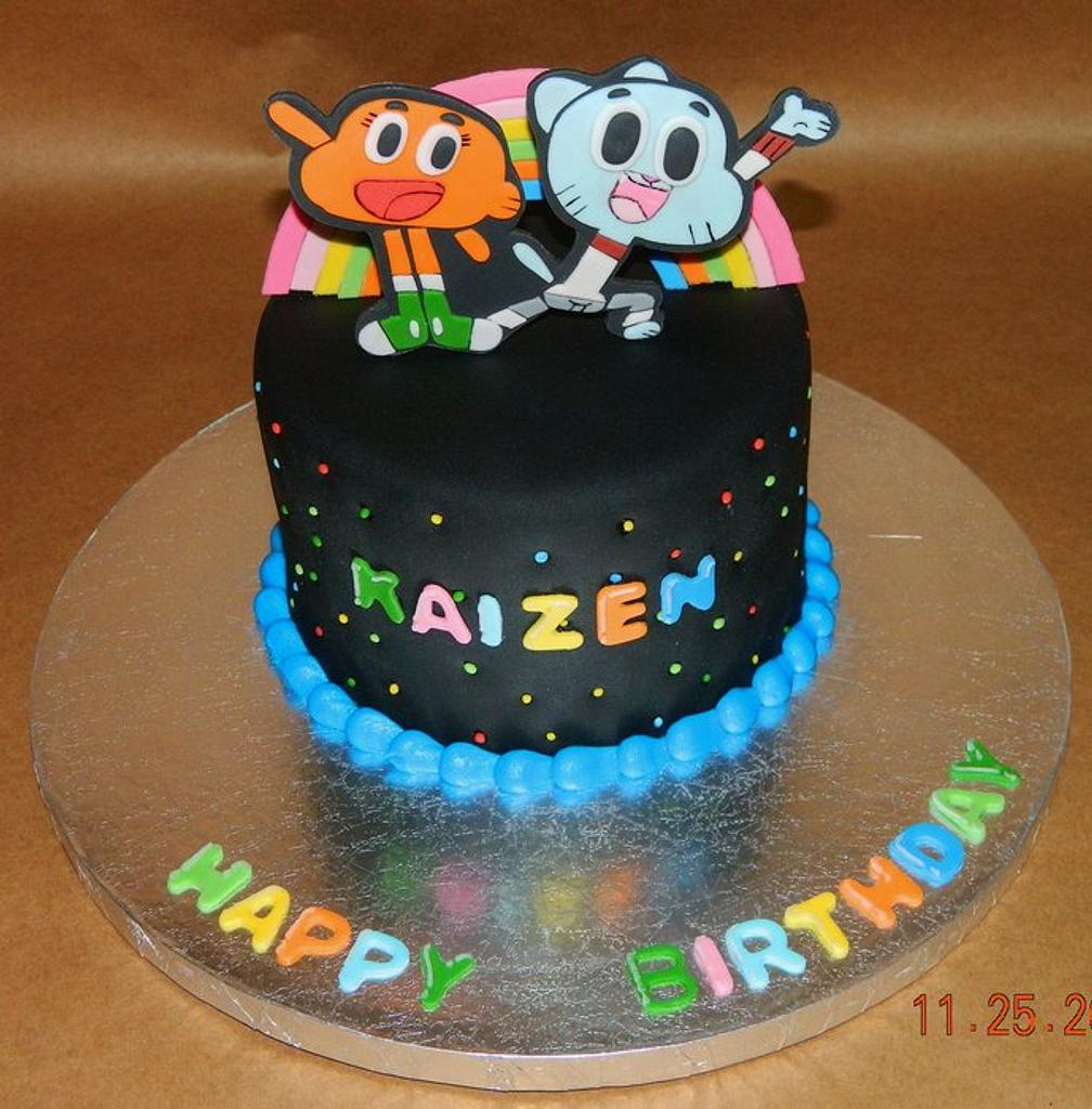 amazing world of gumball cake