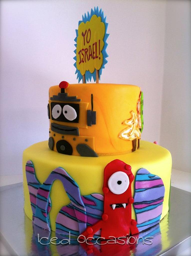 Yo Gabba Gabba! Birthday Cake - Cake by Morgan - CakesDecor